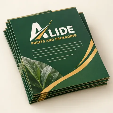 Illustrative Alide-branded Flyers & Leaflets design 1