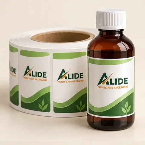 Illustrative Alide-branded Pharma Labels design 1