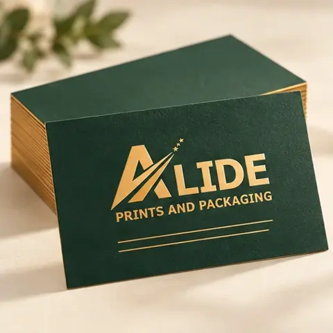 Illustrative Alide-branded Visiting Cards design 1