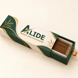Alide Prints & Packaging drawer incense box with ribbon pull illustrative mockup