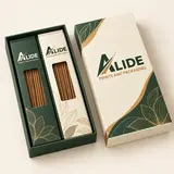 Alide Prints & Packaging two-compartment incense gift box illustrative mockup