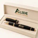 Alide Prints & Packaging executive rollerball pen illustrative mockup