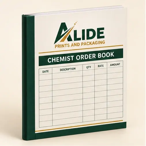 Chemist Order Books / illustrative Alide concept