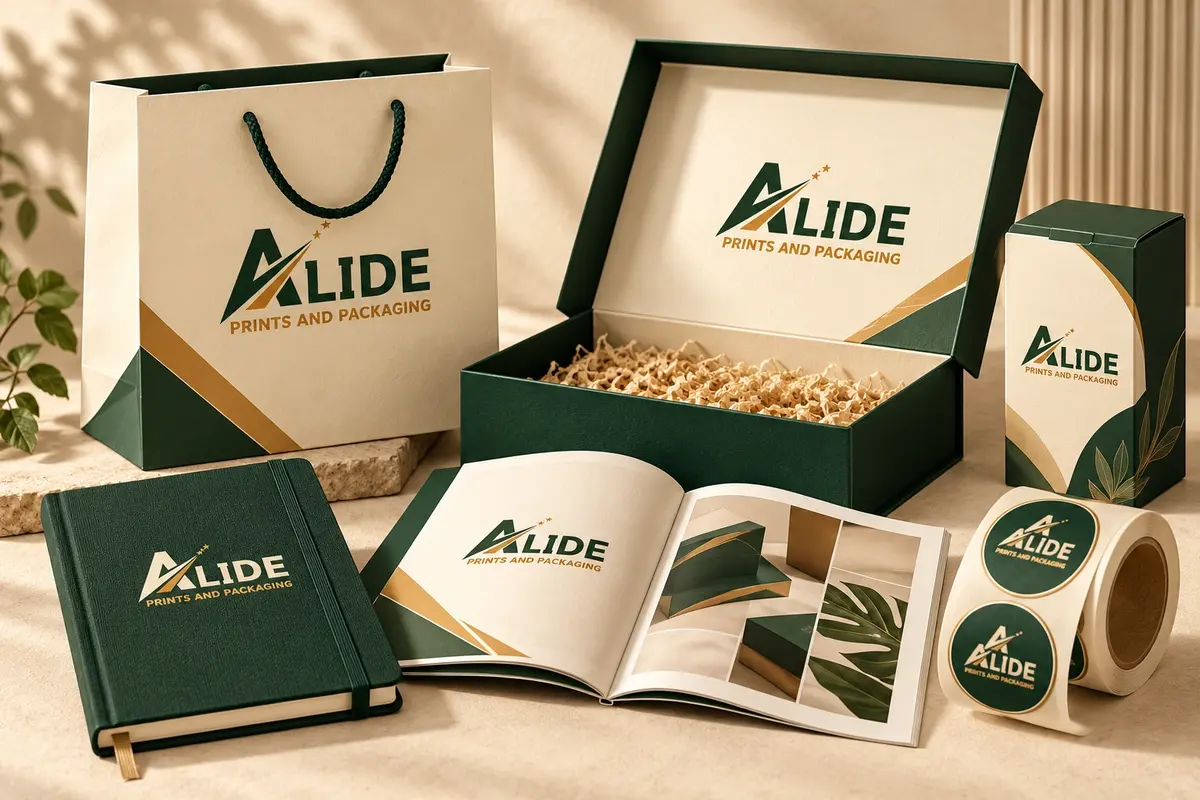 Packaging / illustrative Alide print collection